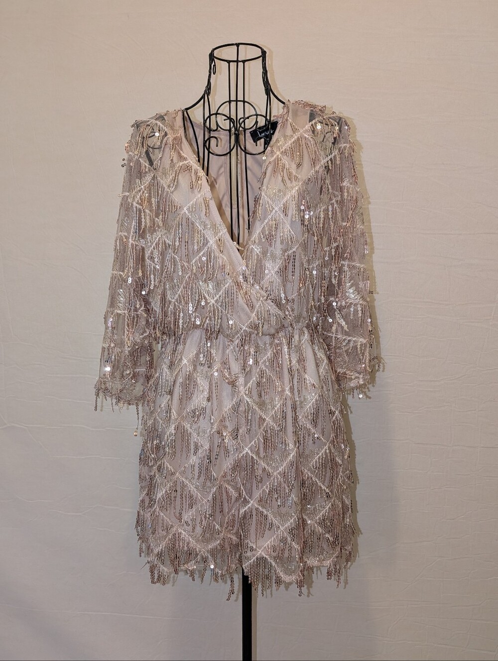 Sequin Glamour Romper